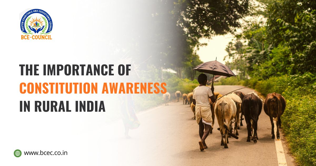 The Importance of Constitution Awareness in Rural India